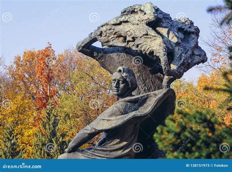 Frederic Chopin Monument Stock Image Image Of Public 138151973