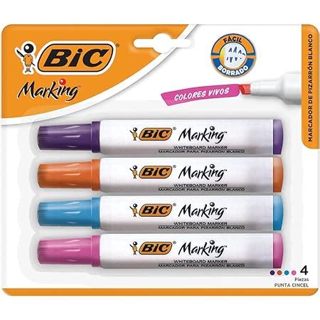 Bic Marcador Para Pizarr N Marking Punta Cincel Y Mm White