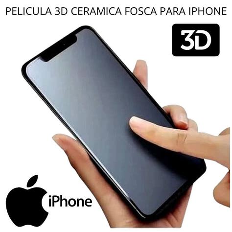 Pelicula D Iphone X Fosca Hidrogel Cer Mica Matte Beta Cabos Cell