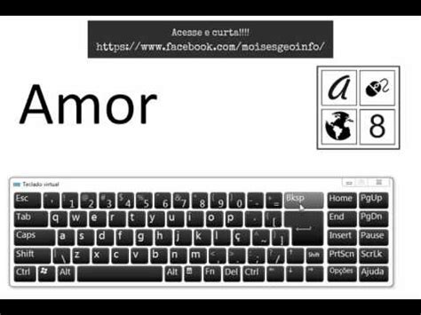 Como fazer a letra maiúscula no teclado Capslock e Shift YouTube