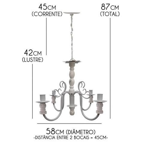 Lustre de Madeira Torneada e Ferro Natural 4 Lâmpadas Luminária