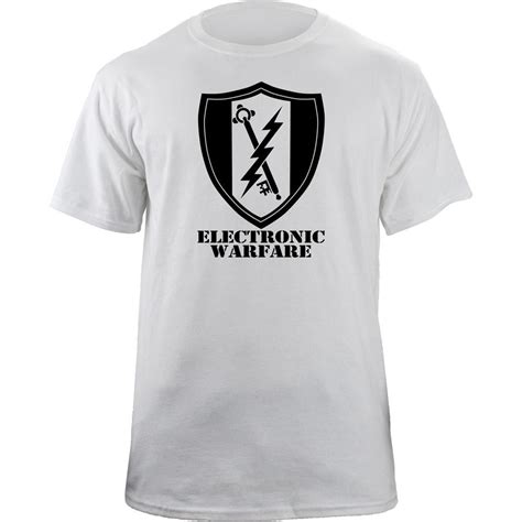 Army Electronic Warfare Branch Insignia Veteran T Shirt