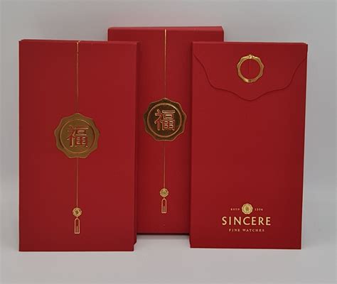 Sincere Fine Watch Cny Red Packet Set Of Hobbies Toys