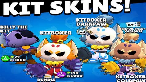 Brawl Stars Jogando As Nova Skin Do Kit Kit Boxer Vs Kit Boxer