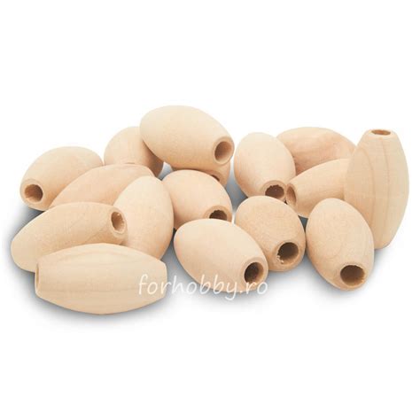 Margele Ovale Din Lemn Pentart Dimensiuni Diferite Oval Shape Wooden