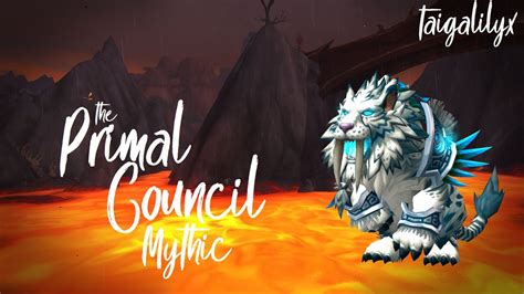 Mythic Primal Council Feral Druid Pov Stream Highlights Youtube