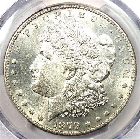 S Reverse Of Morgan Silver Dollar Coin Pcgs Au Rare