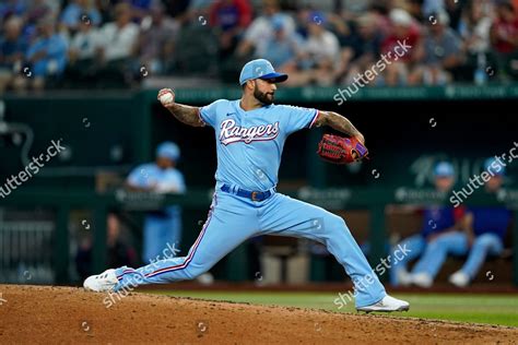 Texas Rangers Relief Pitcher Matt Bush Editorial Stock Photo - Stock ...