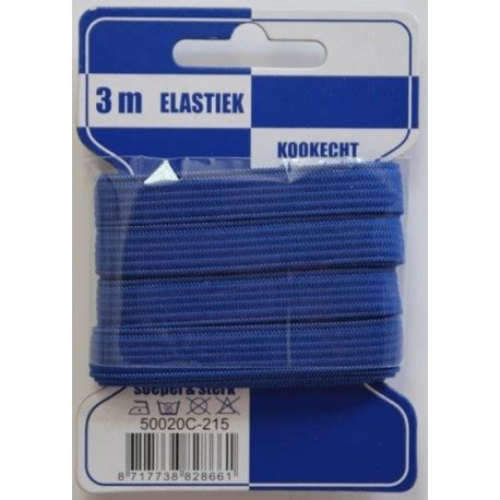 Directoire Elastiek Blauw Elastiek Voor Mondkapjes