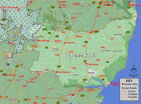 Suffolk On Map Of Uk Ashlan Ninnetta