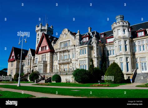 Santander Spain February Magdalena Palace Palacio De La