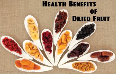 Health Benefits of Dried Fruit