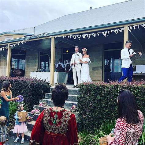 Matilda Brown Defies Tradition In Two Piece Wedding Dress As She Weds