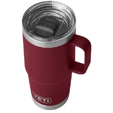 Yeti Rambler Oz Travel Mug Harvest Red Tackledirect