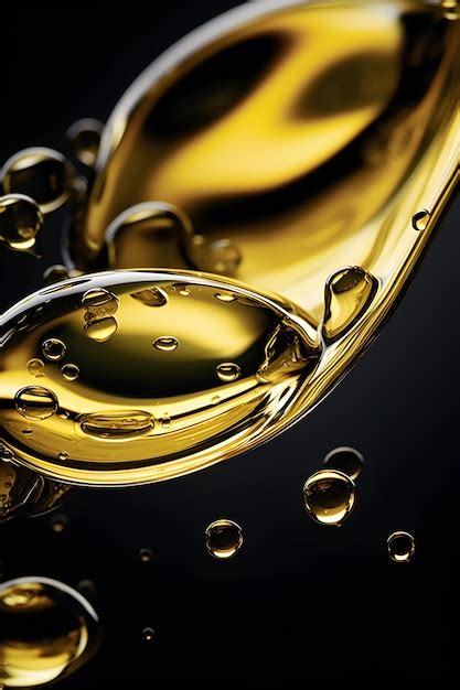 Premium AI Image | Olive Oil Drops