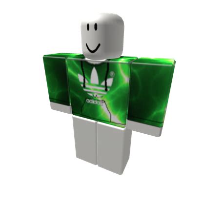 Green Lighting Adidas Hoodie - ROBLOX | Ropa de adidas, Hacer ropa ...