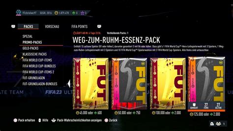 Mein Path To Glory Essentials Pack Meridos Fifa Youtube