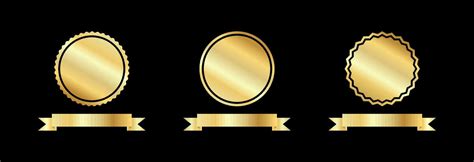 Golden award badge. 26734311 Vector Art at Vecteezy