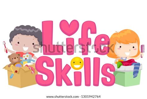 642 Kids Life Skills Cartoon Images, Stock Photos & Vectors | Shutterstock