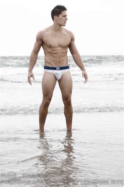 Shirtless Bollywood Men Wet Underwear Beach Hunk VPL Hot Hot Bod Wet White Briefs