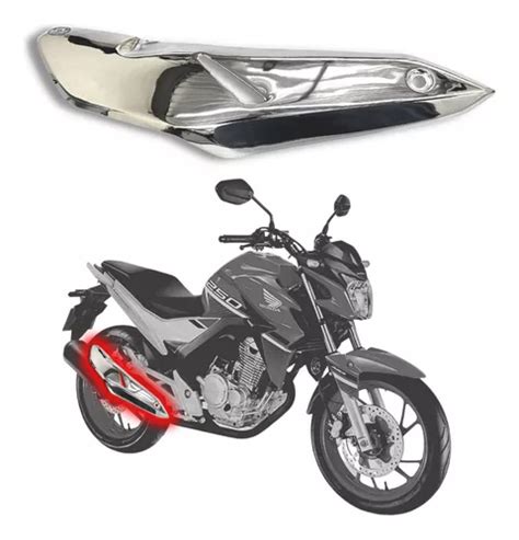 Protetor Escapamento Honda Cb F Twister Titan Mercadolivre