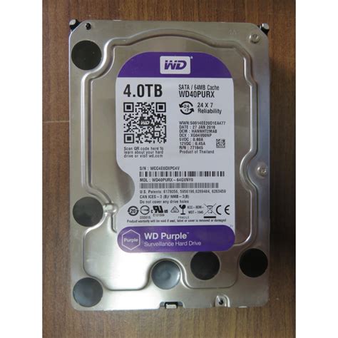 H Sata Wd Purx Tb Rpm Mb