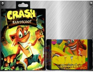 Crash Bandicoot игра на сегу (Sega) купить