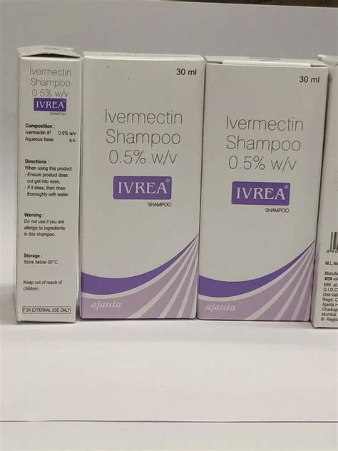 Ivrea Ivermectin Shampoo Ajanta Pharma Ltd Prescription At Rs 150