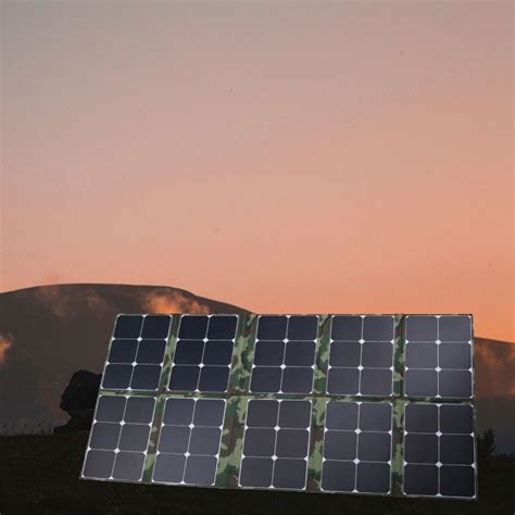 200w Outdoor Portable Foldable Solar Panels