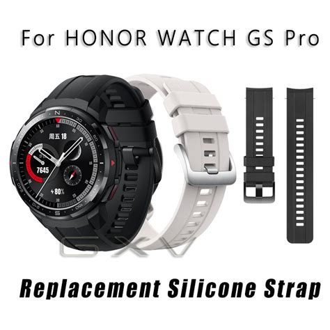 Silicone Watch Strap For Huawei Honor Watch Gs Pro Bracelet Band Sport