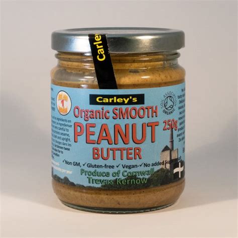 Organic Smooth Peanut Butter G Carley S Organic