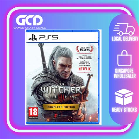 Ps5 The Witcher 3 Wild Hunt Complete Edition R2 Games Crazy Deals