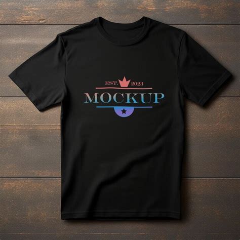 Premium Psd Editable Tshirt Mockup Psd Template