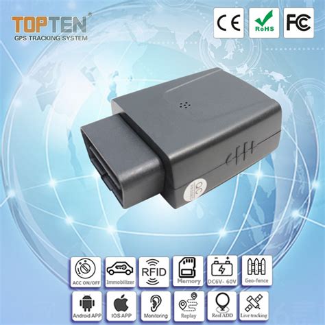 Best Mini Gps Car Tracker With Plug And Play Obd 2 Port Tk208 Di