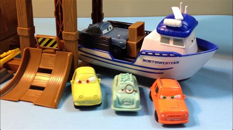 Crabby Boat Play Set Finn Mcmissile Action Agents Launcher Disney