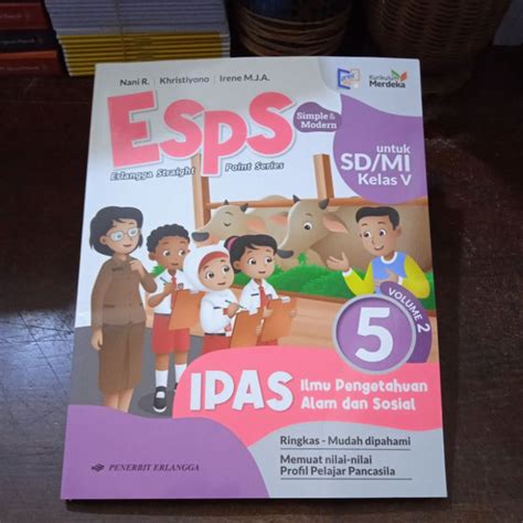 Jual Kelas 5 SD MI ESPS Bahasa Indonesia ESPS Pendidikan Pancasila