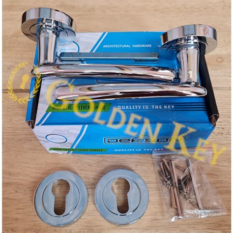 Jual Handle Gagang Pintu Dekkson Dekson Lever Handle Roses Lhr Cp