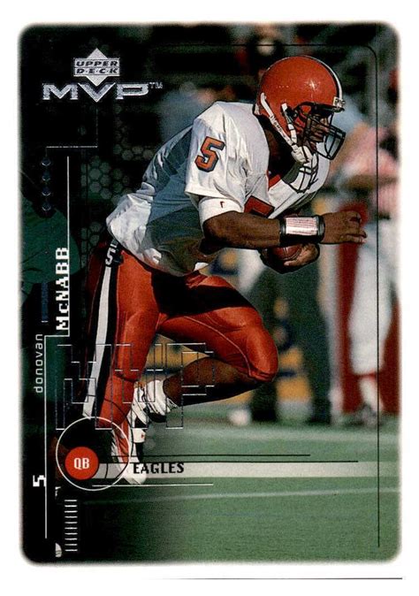 1999 Upper Deck Mvp Donovan Mcnabb Rc 220 Ebay