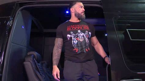 Roman Reigns Arrives In Style Wwe Clash At The Castle 2022 Wwe