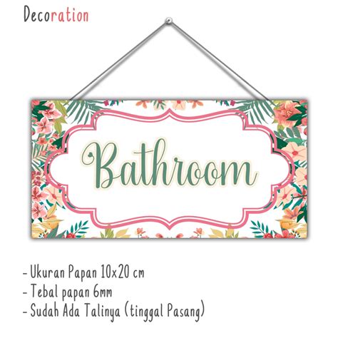 Jual Wall Decor Hiasan Dinding Pajangan Gantungan Pintu Rumah Poster