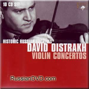 Historic Russian Archives David Oistrakh Dvorak Shostakovich Lalo