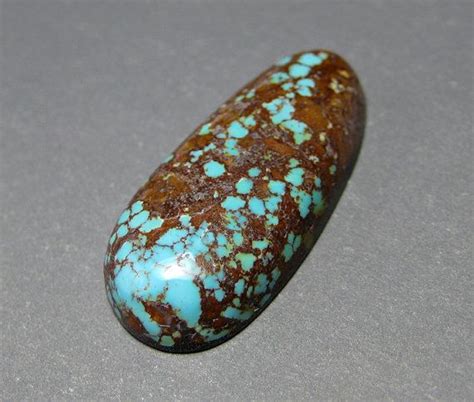 Carmelita Mine Natural Turquoise Cabochon From Nevada 17 65 Etsy