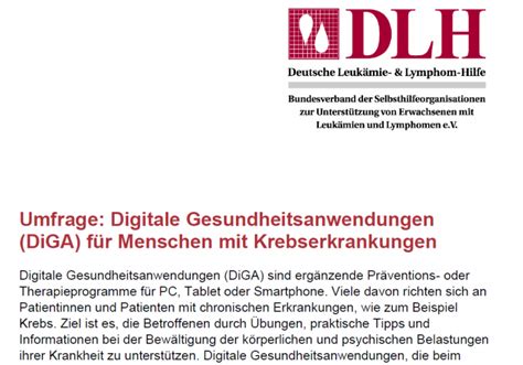 Digitale Gesundheitsanwendungen Diga Llsb E V