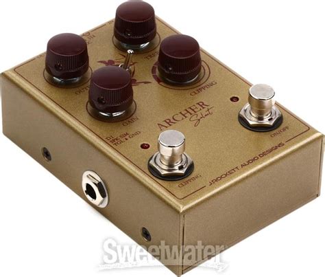 J Rockett Audio Designs Archer Select Boost Overdrive Pedal Sweetwater