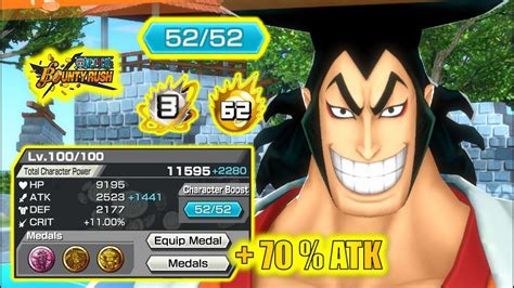 Boost 4 Oden 70 ATK Gameplay One Piece Bounty Rush OPBR FT