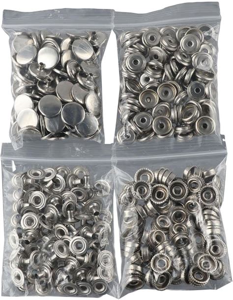 Amazon Uniquer Sets Mm Stainless Steel Snap Fastener