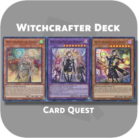 Amazon Generic Complete Custom Deck For Yu Gi Oh Witchcrafter