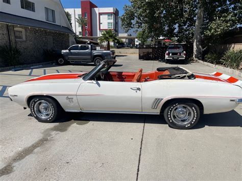 1969 Chevrolet Camaro Z11 Pace Car 350 Rsss Convertible Classic