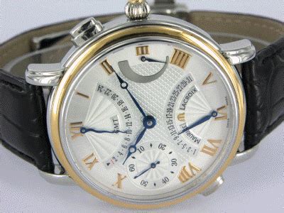 Maurice Lacroix Masterpiece Double Retrograde Stahl Ros Gold Mm Uvp