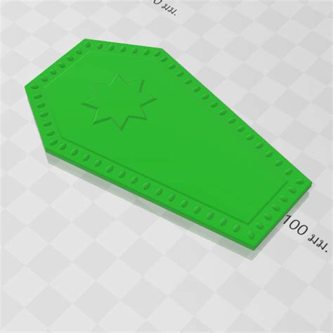 Fichier STL gratuit Boîte de cercueil no 10 Design pour imprimante 3D